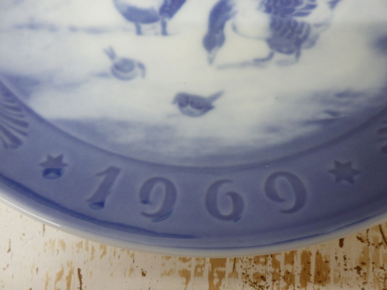 ROYAL COPENHAGEN ロイヤルコペンハーゲン 1969 絵皿 プレート 箱入り