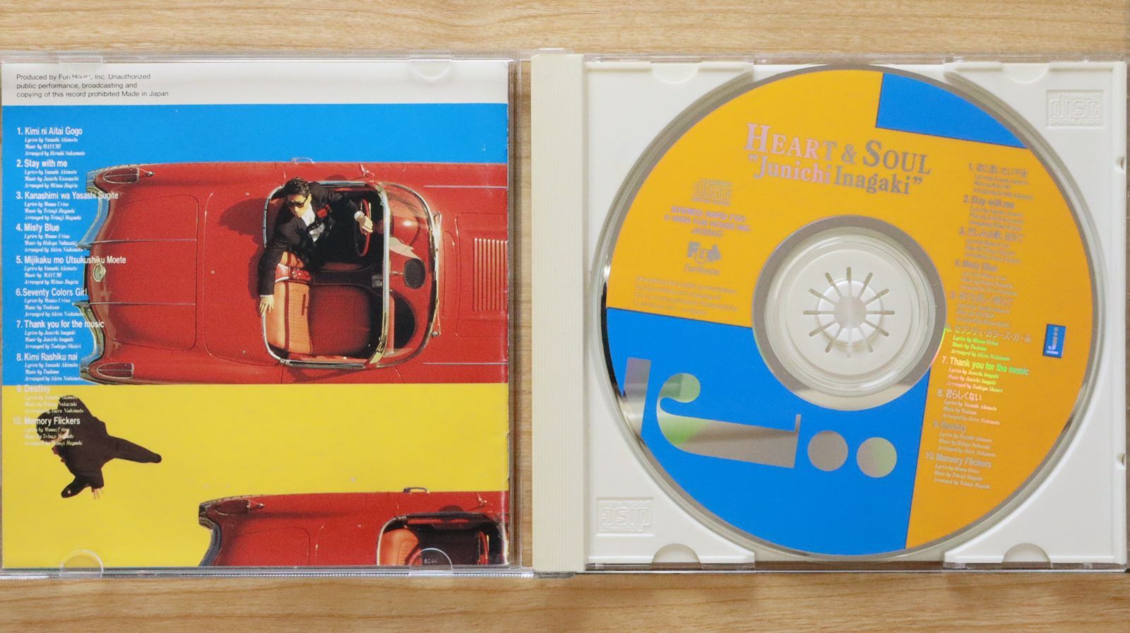 国内盤CD☆稲垣潤一/Junichi Inagaki□ ハート・アンド・ソウル