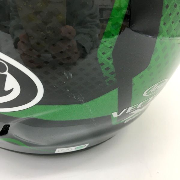 Arai VECTOR-X TAKEOFF Kawasaki限定カラー ベクターエックス テイクオフ ヘルメット Mサイズ グレー系 アライ カワサキ  バイクDF12909□ - メルカリ