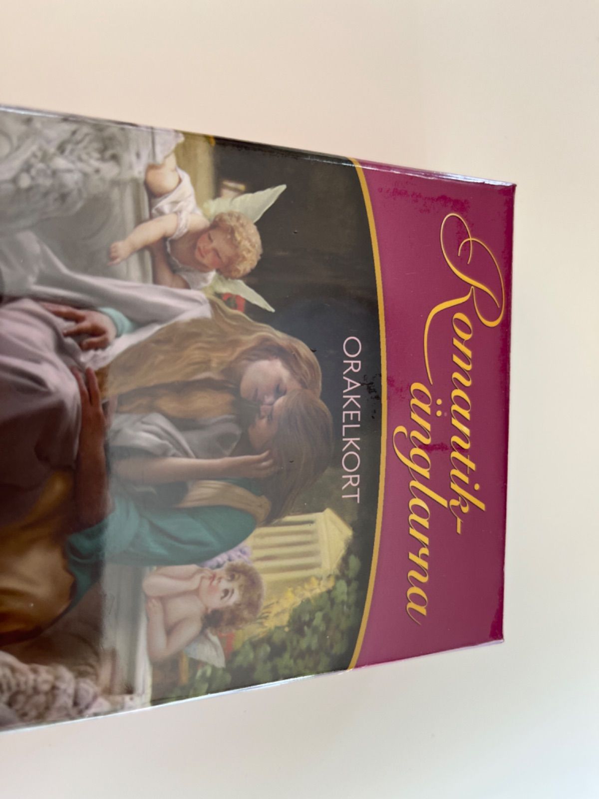 ロマンスエンジェルオラクルカード♡金縁♡スウェーデン語版♡正規品