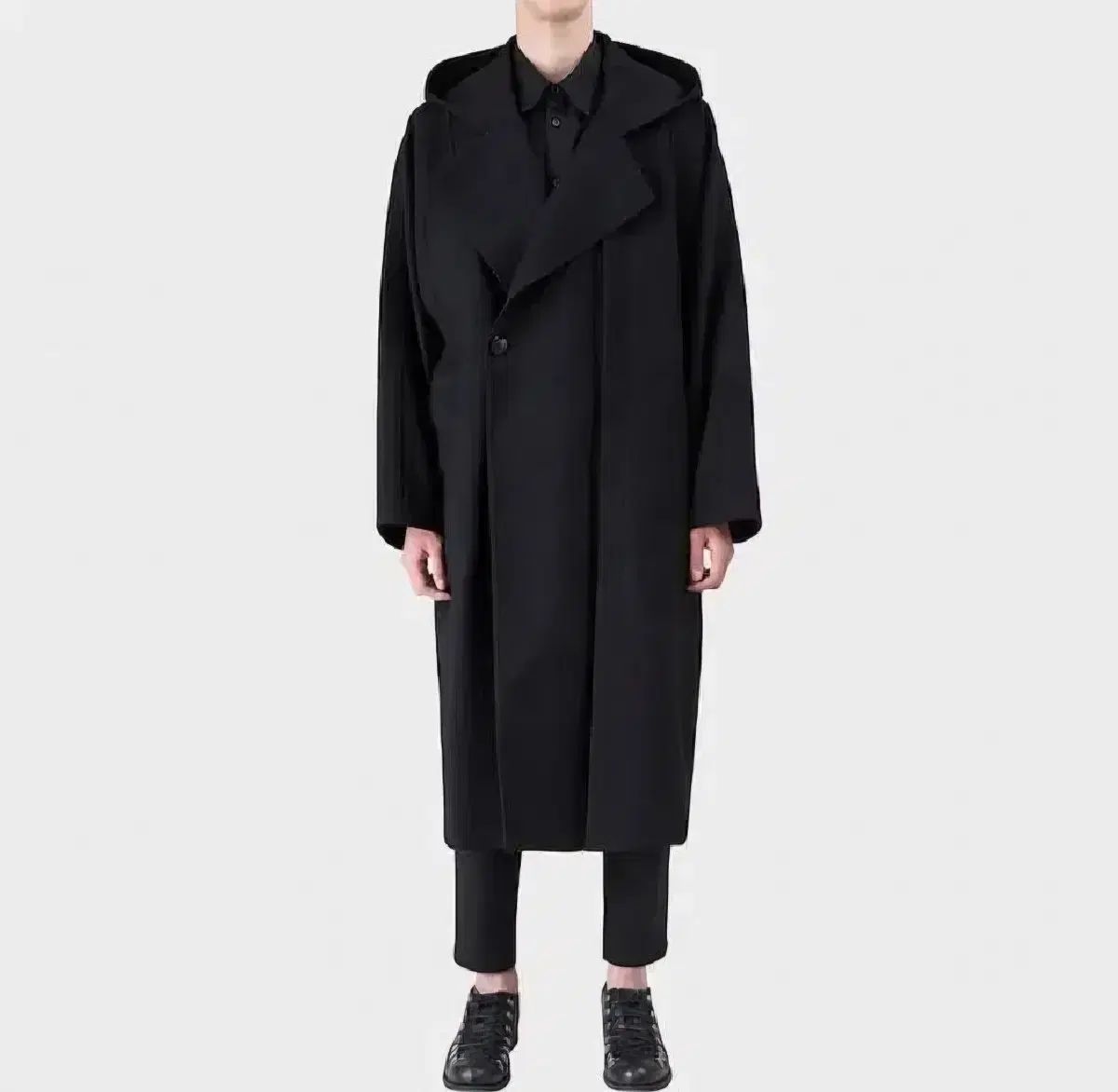 SONGZIO HOMME ソンジオ オム コレクション フード トレンチ コート