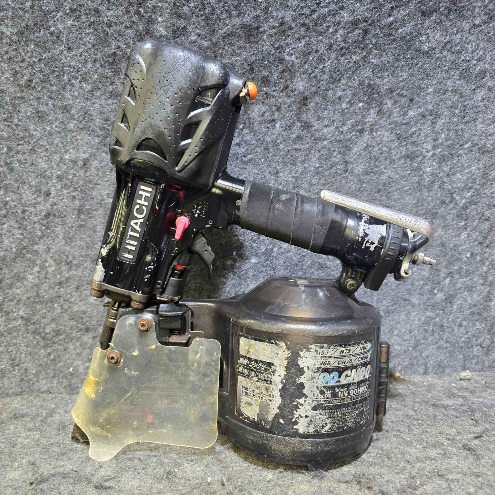 ハイコーキ高圧90mm NV90HMC Amazon | HiKOKI(ハイコーキ) 高圧ロール釘打機 NV90HMC(L