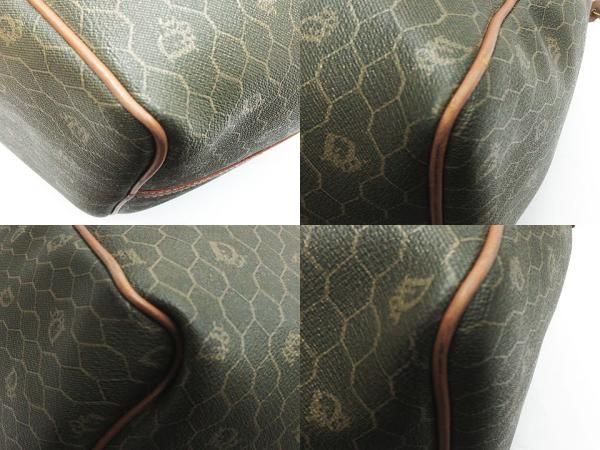 専用フランス製 old Christian Dior ハニカム柄 ボストンバッグ 中古・古着通販】Christian Dior (クリスチャン ディオール) ハニカム