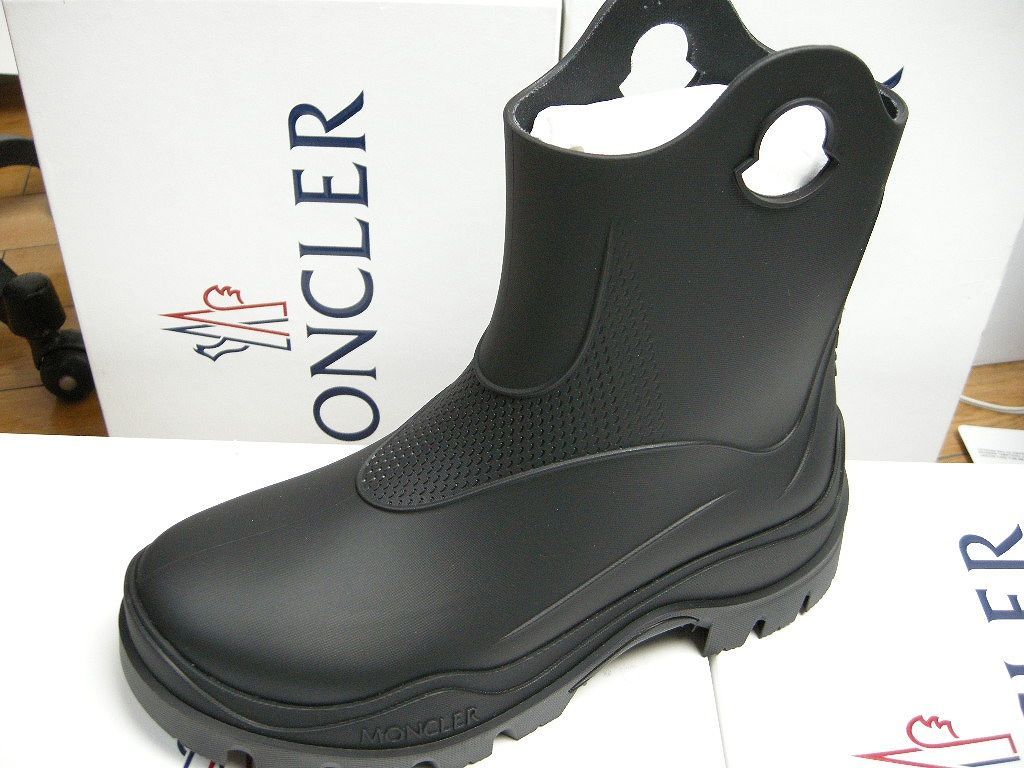 MONCLER 黒 レインブーツ サイズ36 サイズ36-39 (23-25.5cm相当)□新品□モンクレール MISTY RAIN