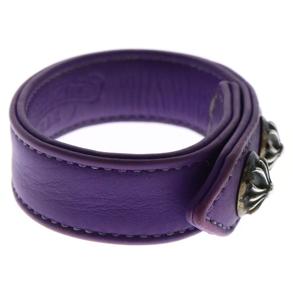 クロムハーツ 3BTN/2SNP/クロスボール3ボタン2スナップ レザー