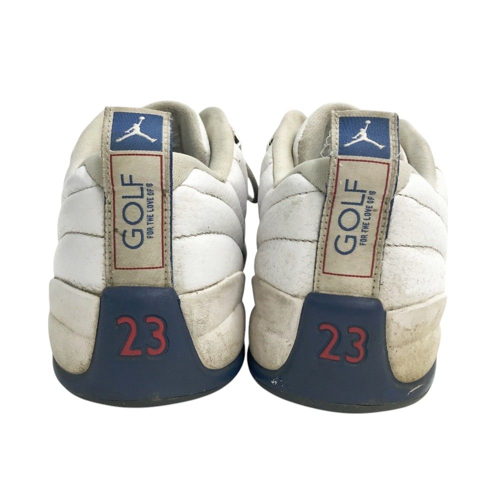 NIKE GOLF ナイキゴルフ DH4120-101 Air Jordan 12 Low ゴルフ シューズ  ホワイト系 26.0 [240101428436] ゴルフウェア メンズ ストスト NIKE GOLF ナイキゴルフ DH4120-101 Air Jordan 12 Low ゴルフ