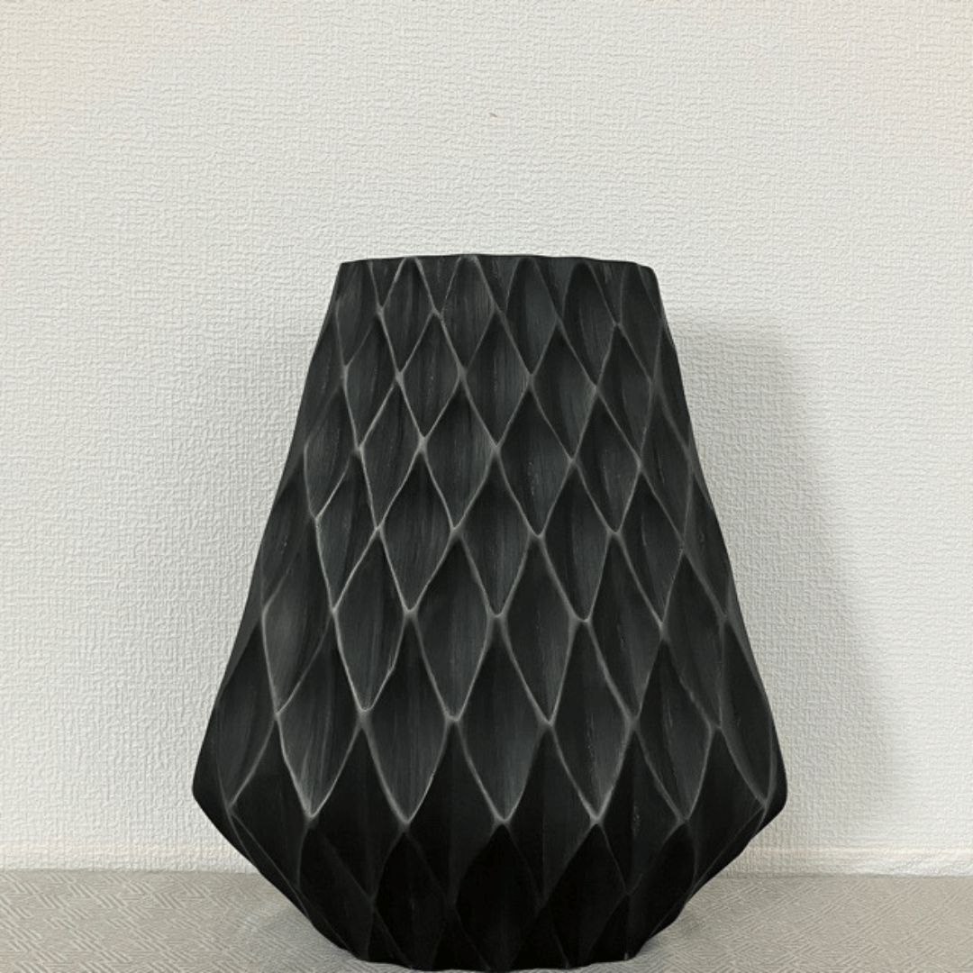 CLAY クレイ アルミニウムジオメトリ フラワーベース 花瓶