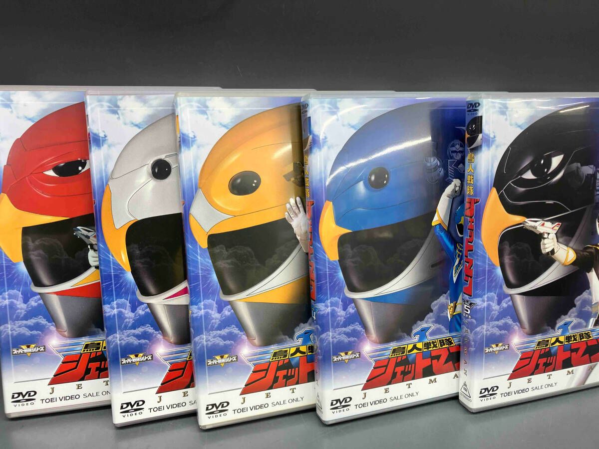DVD 【※※※】[全5巻セット]鳥人戦隊ジェットマン スｰパｰ戦隊シリｰズ VOL