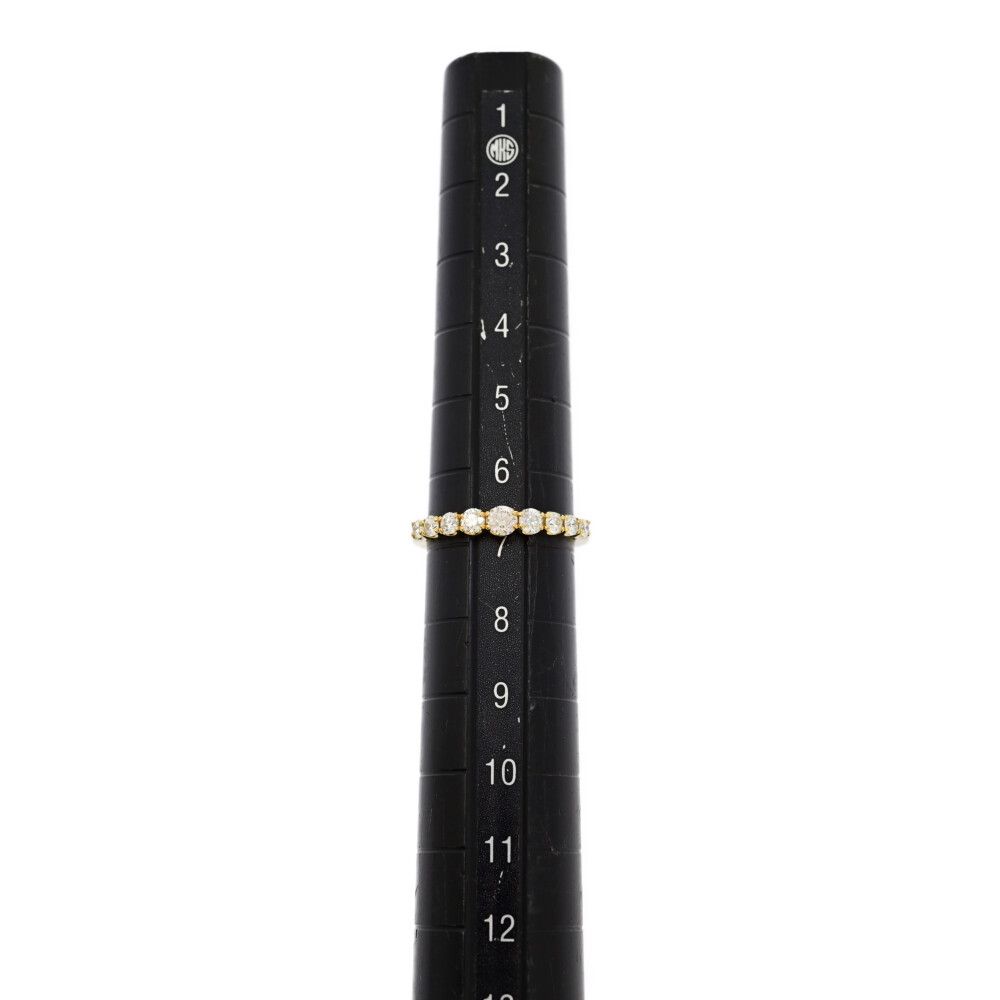 指輪|K18YG|750-2.0g|7号| 47|婚約指輪