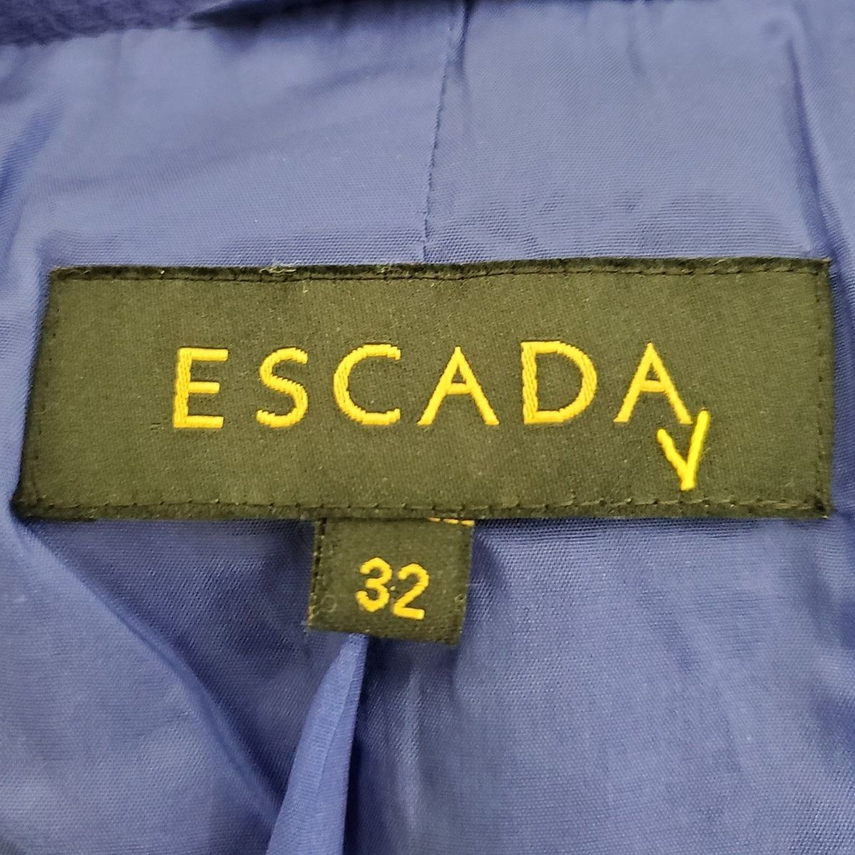 ESCADA(エスカーダ) ジャケット サイズ32 S レディース美品 - ネイビー ...