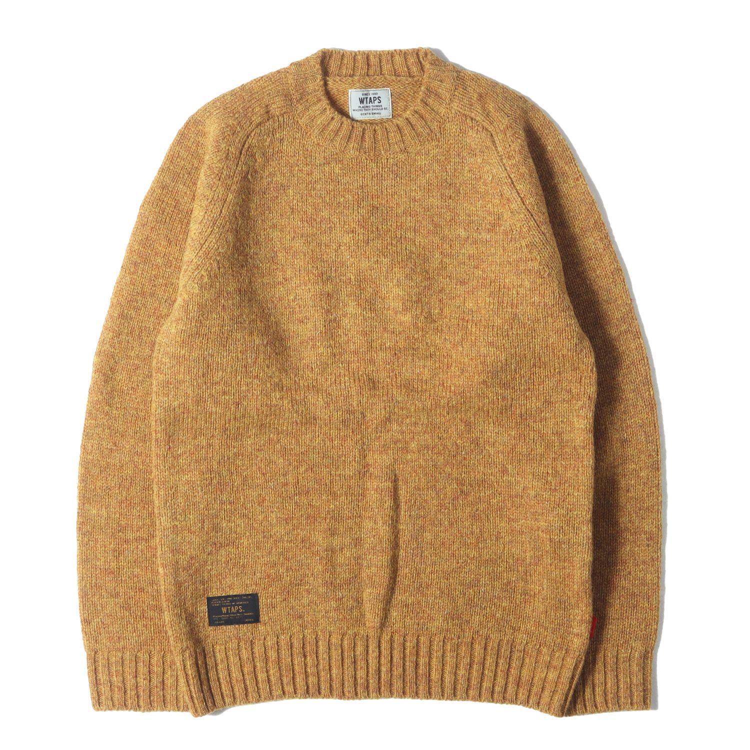 美品】WTAPS ダブルタップス ニット マスタード サイズ:S | J.C.Rennie 