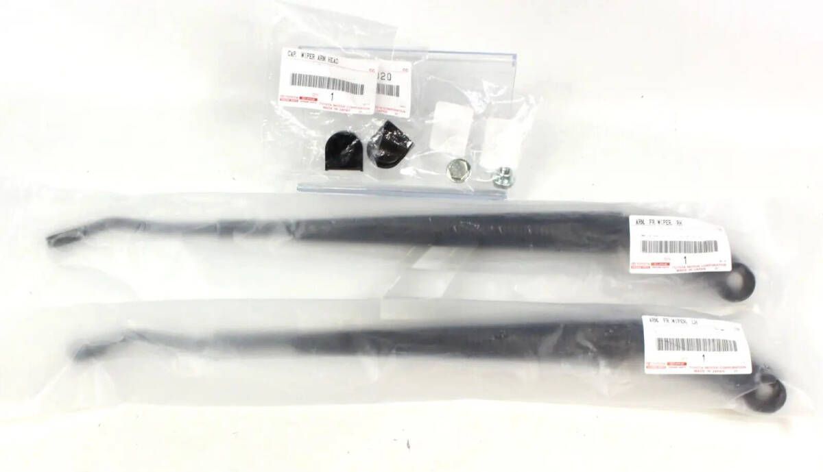 ランクル60 純正新品　フロントワイパーアーム　アームカバー　ナット　セット jjbb-786-g.jpg