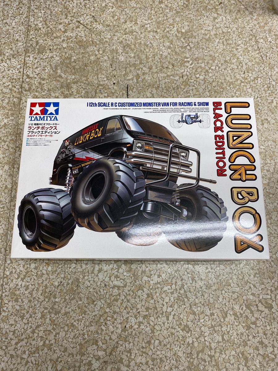 タミヤ ラジコン ランチボックス ブラックエディション 未組立 未組立品 タミヤ ラジコン ランチボックス ブラックエディション