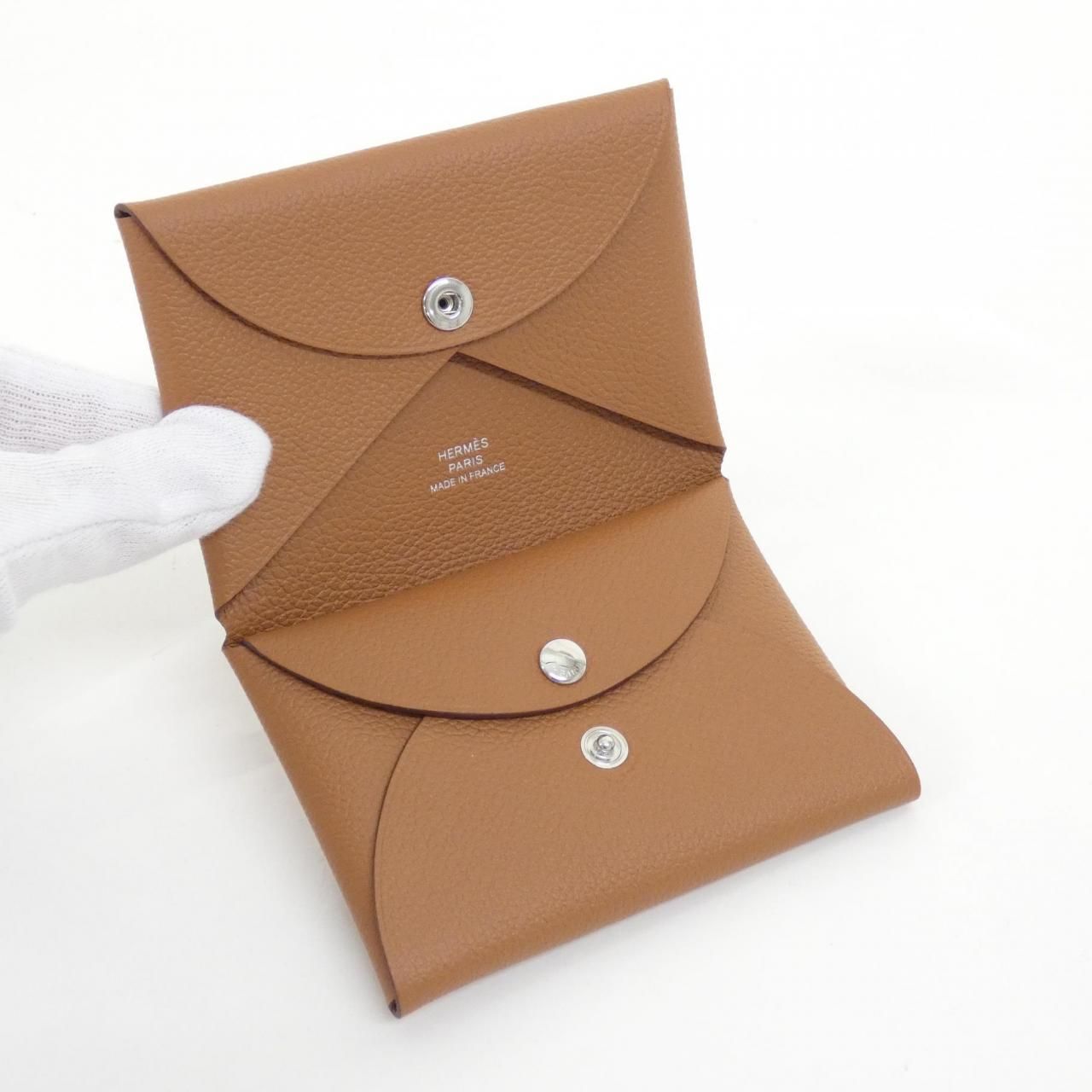 HERMES エルメス 財布 コインケース 085238CK カルヴィ デュオ エルメス Hermes HERMES コインケース カルヴィデュオ CALVI DUO