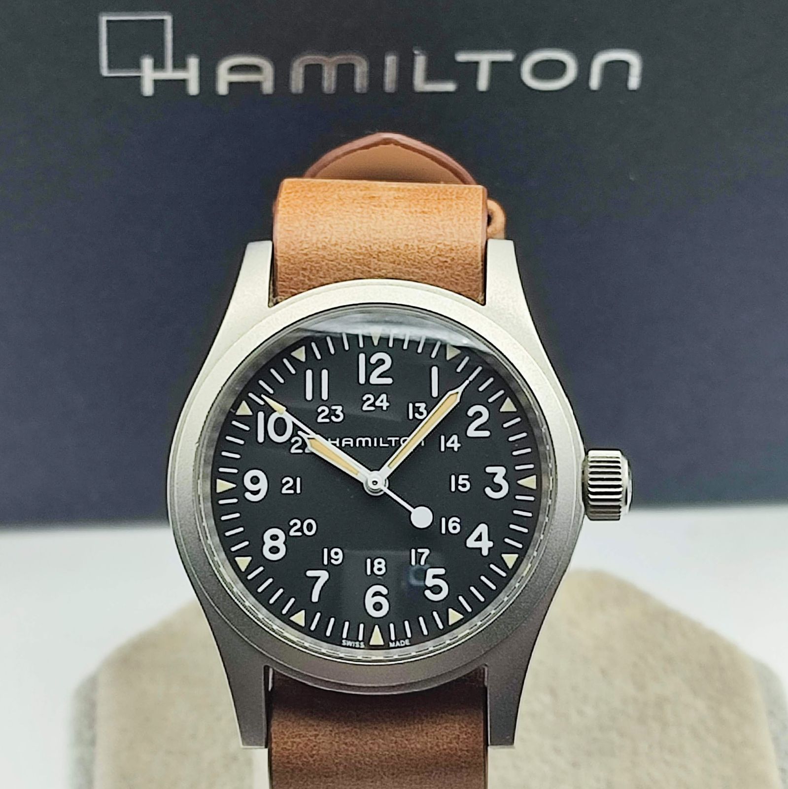 超美品】HAMILTON ハミルトン H694390 カーキフィールド 手巻き - メルカリ