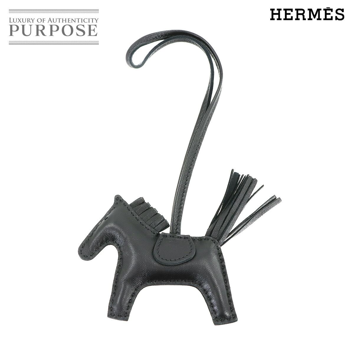 エルメス ロデオチャーム PM セサミ/クレ/マラカイト U刻印 - ブランド