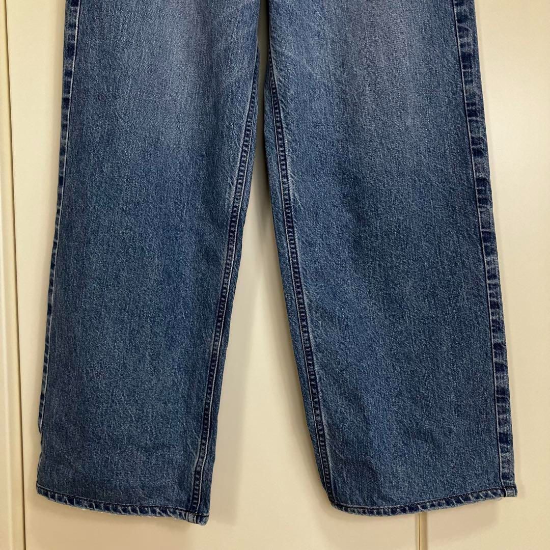 ルーズストレートデニムパンツ FLOW