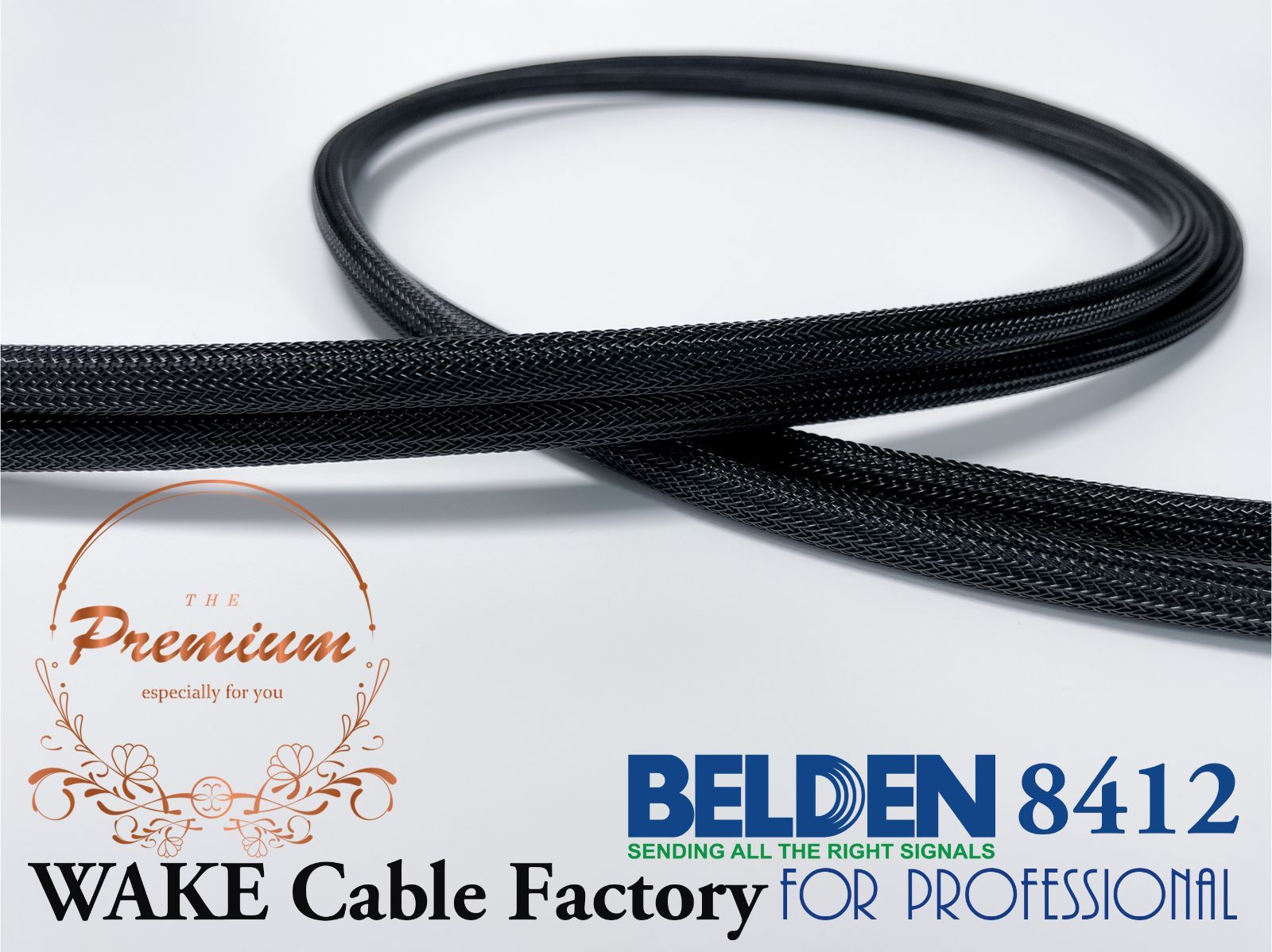 プレミアム黒！BELDEN8412★RCAケーブル75cmペア★AMPHENOL プレミアム黒！BELDEN8412☆RCAケーブル75cmペア☆AMPHENOL