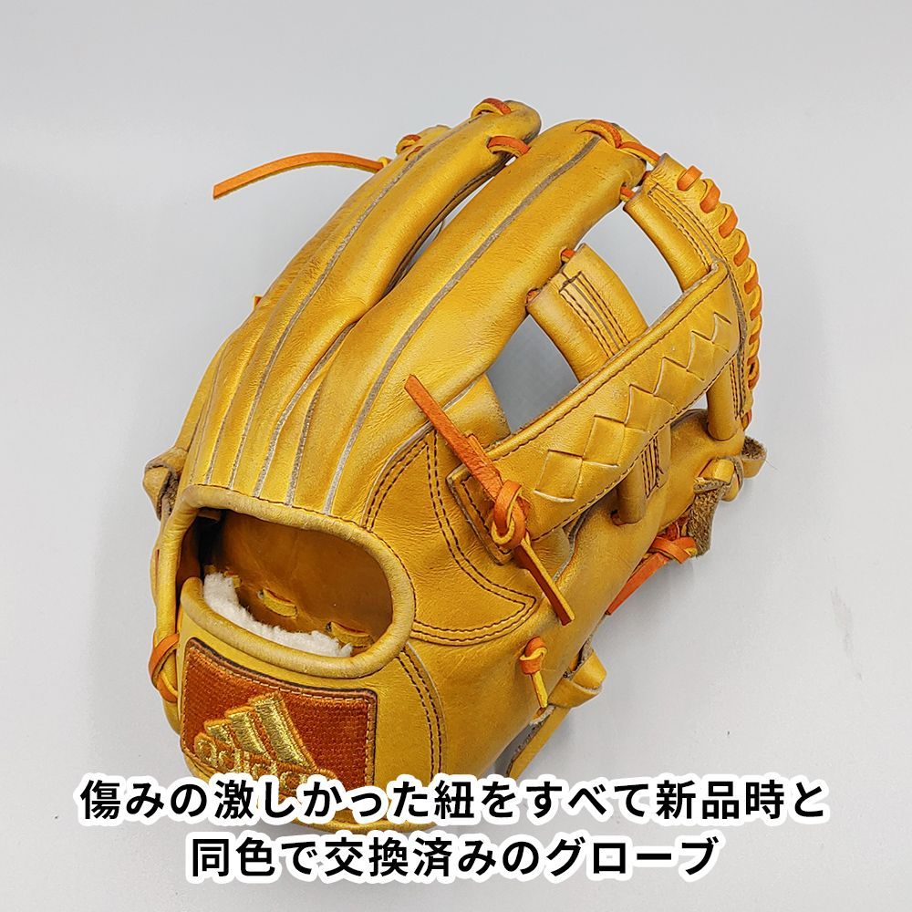 adidas 硬式 内野 グロープ professional 野球 紐交換 adidas 硬式 内野 グロープ professional 野球 紐交換 - メルカリ