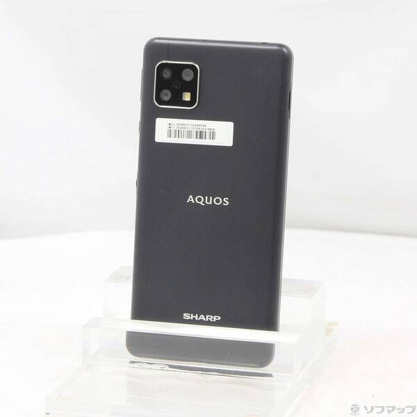 AQUOS sense4 SH-M15 SIMフリー ブラック【中古】 中古品〕 AQUOS sense4 64GB ブラック SH-M15 SIMフリー【368