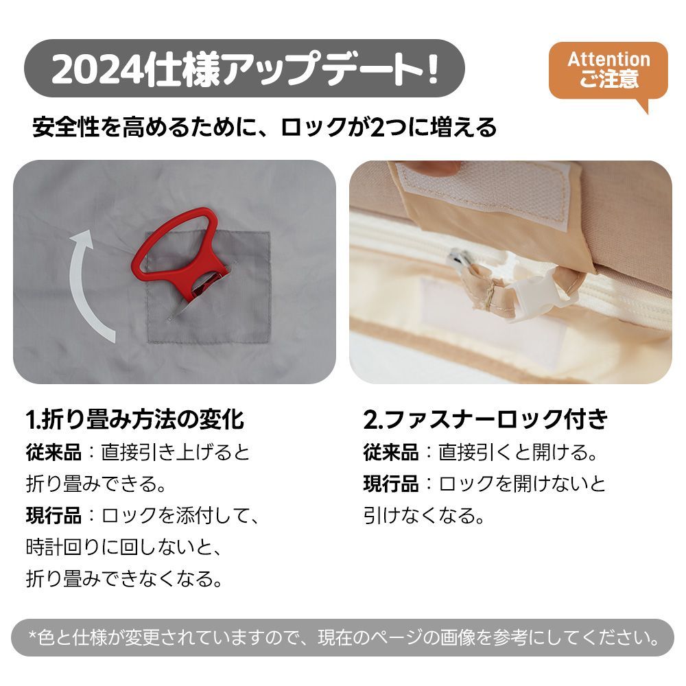 ブラウン折りたたみベビープレイスペース｜ベビーサークル付｜お昼寝マット同梱｜キャリーバッグ付属｜マットレス完備｜誕生日ギフトに最適｜N508P166045