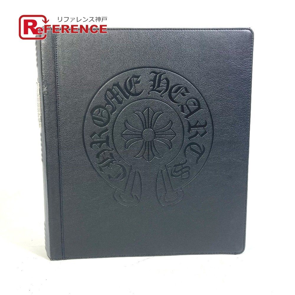 クロムハーツ ホースシュー バインダー 雑貨 レザー ブラック 未