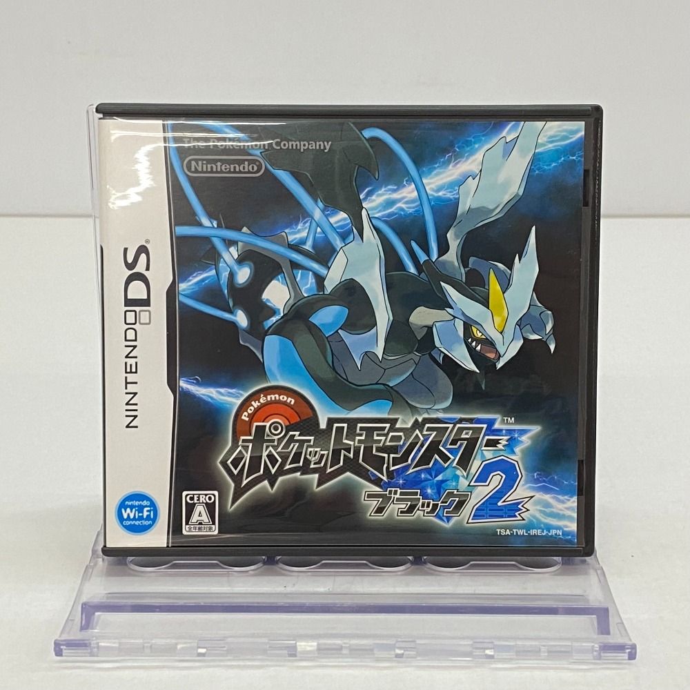 05w11956T 株 ポケモン ポケットモンスター ブラック2 ゲームソフト Nintendo DS TSA-TWL-IREJ-JPN