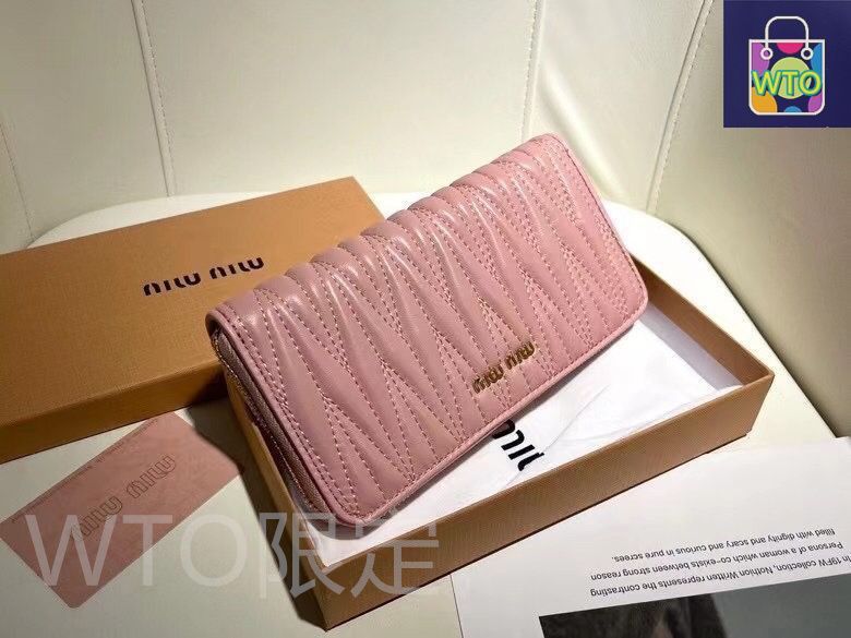 miumiu ウォレット|財布 両用パスケース カード|キーケース | ♥品 -WT0輸入