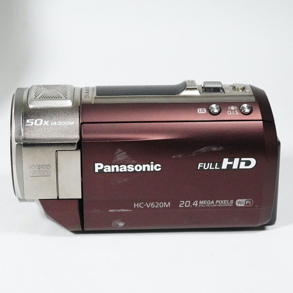 返品保証】 Panasonic HC-V620M ビデオカメラ 動作品 返品保証