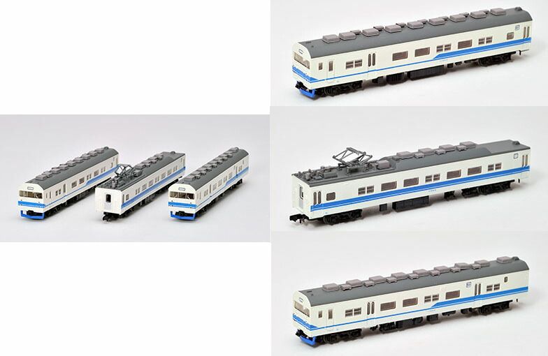 鉄道コレクション　JR419系 (北陸本線・新塗装) 3両セットA(動力化済み) 鉄コレ】鉄道コレクション JR419系 (北陸本線・新塗装) 3両