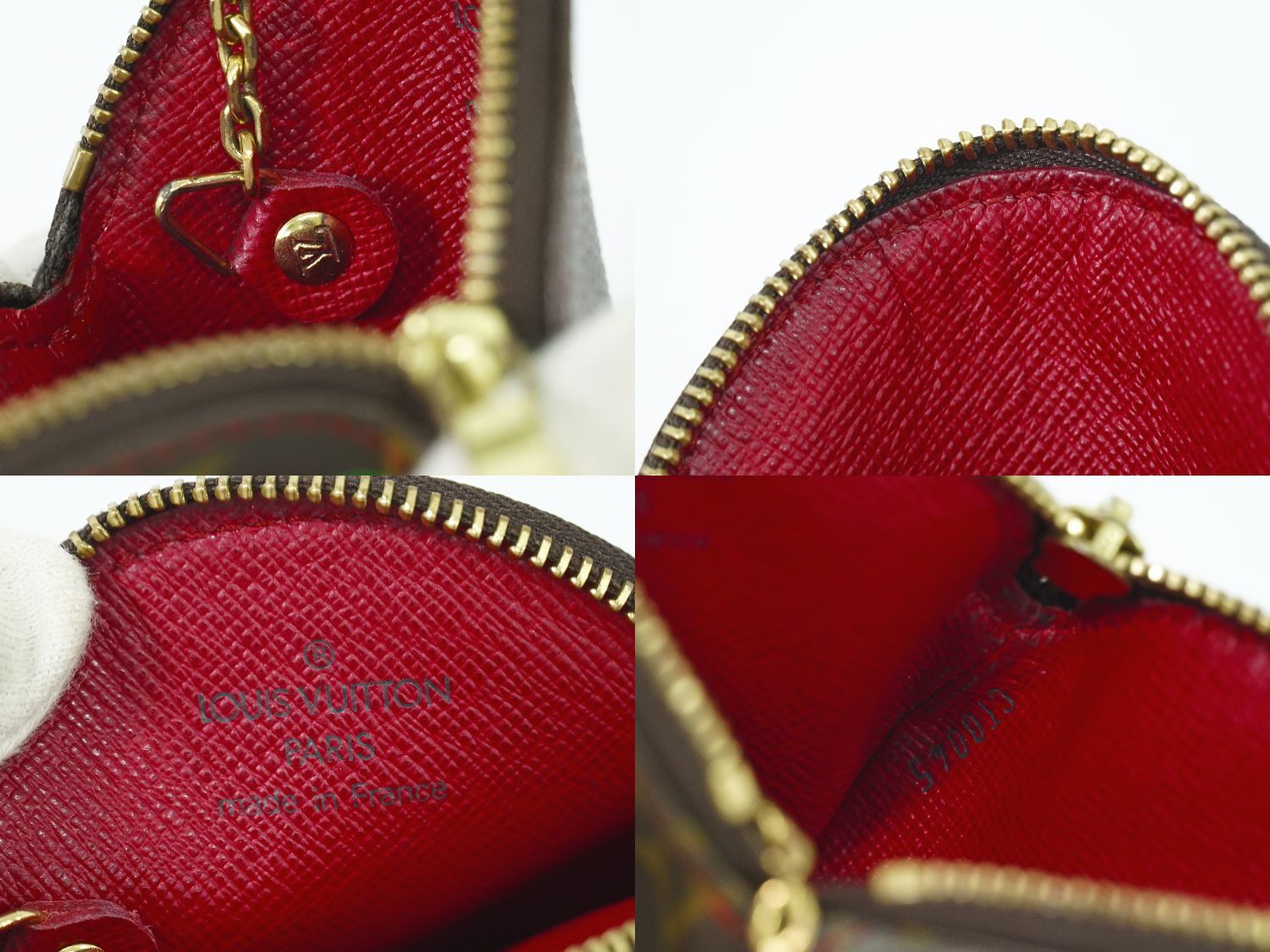 本物 ルイヴィトン LOUIS VUITTON LV ポルトモネロン モノグラム