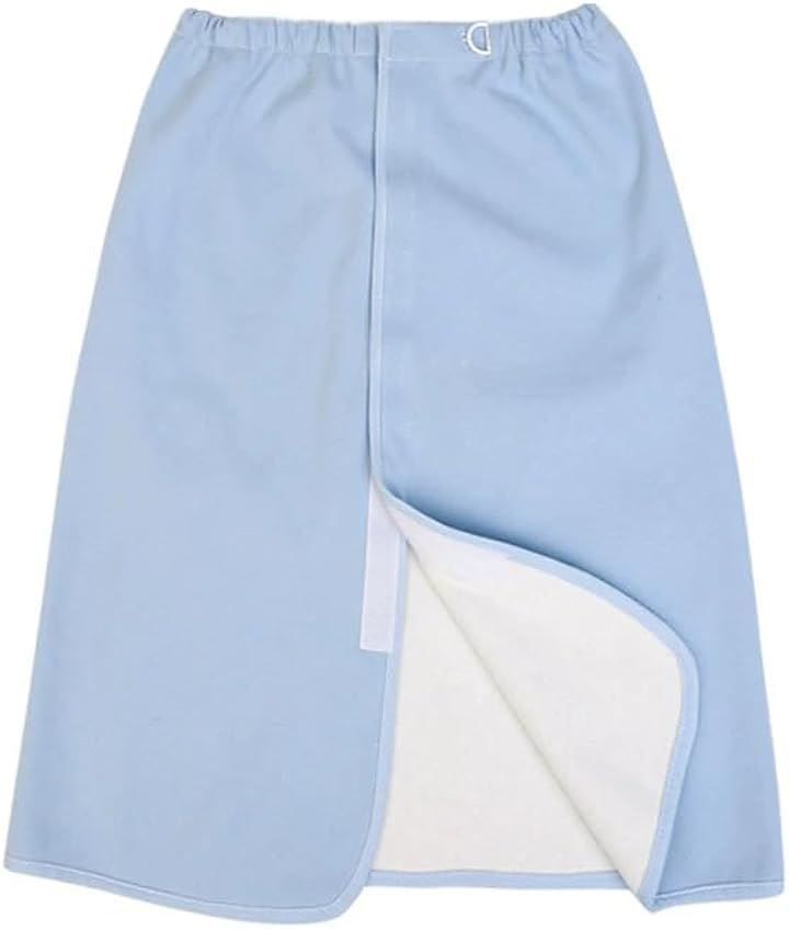 lulubelle 防水圍裙 生理防水裙 尿漏防止 失禁褲 睡覺用 可水洗 360°穿著防水床單 介護褲 生理期間用 尿床床單 復健褲 室內用 全年適用 (藍色, M-XL BigLong) 的縮圖