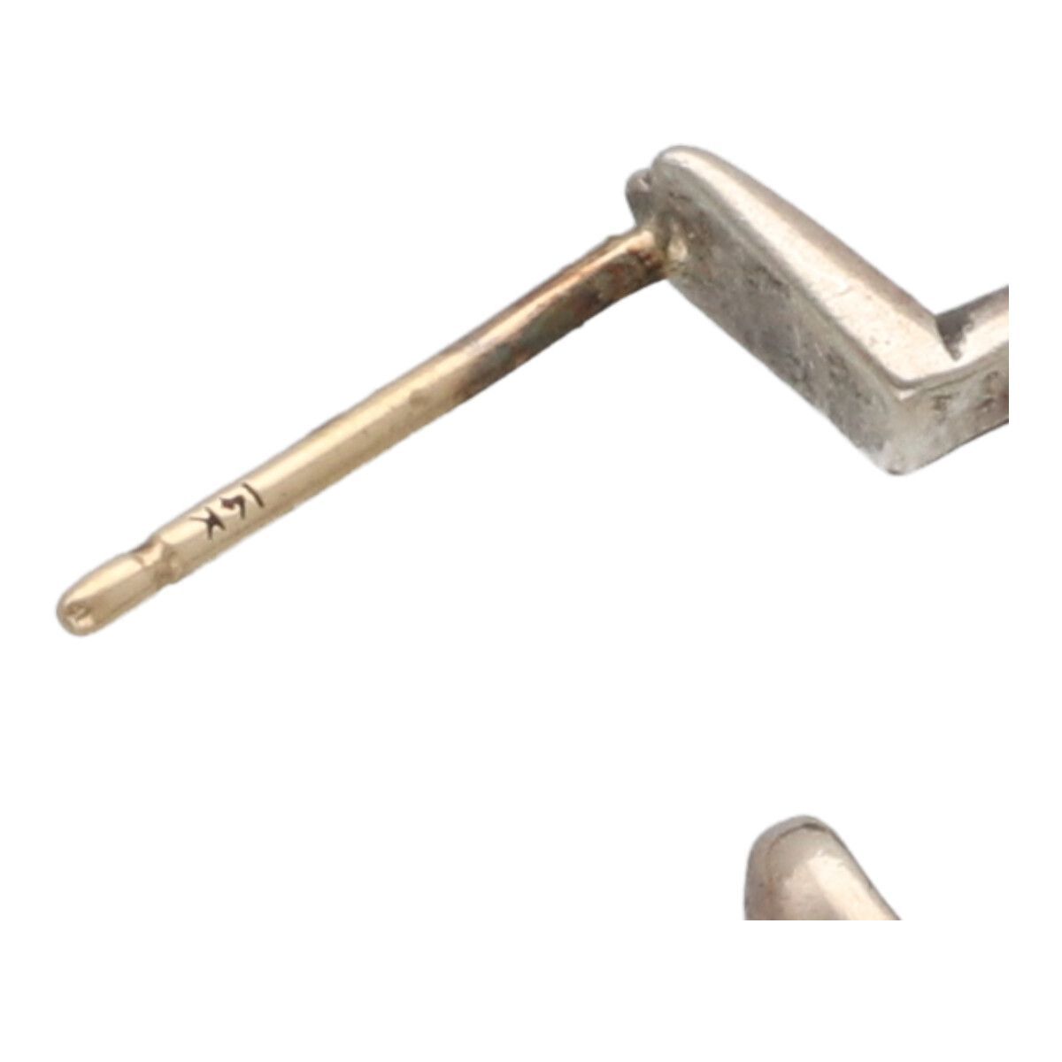 中古】 CHROME HEARTS クロムハーツ タイニーCHクロス フープ