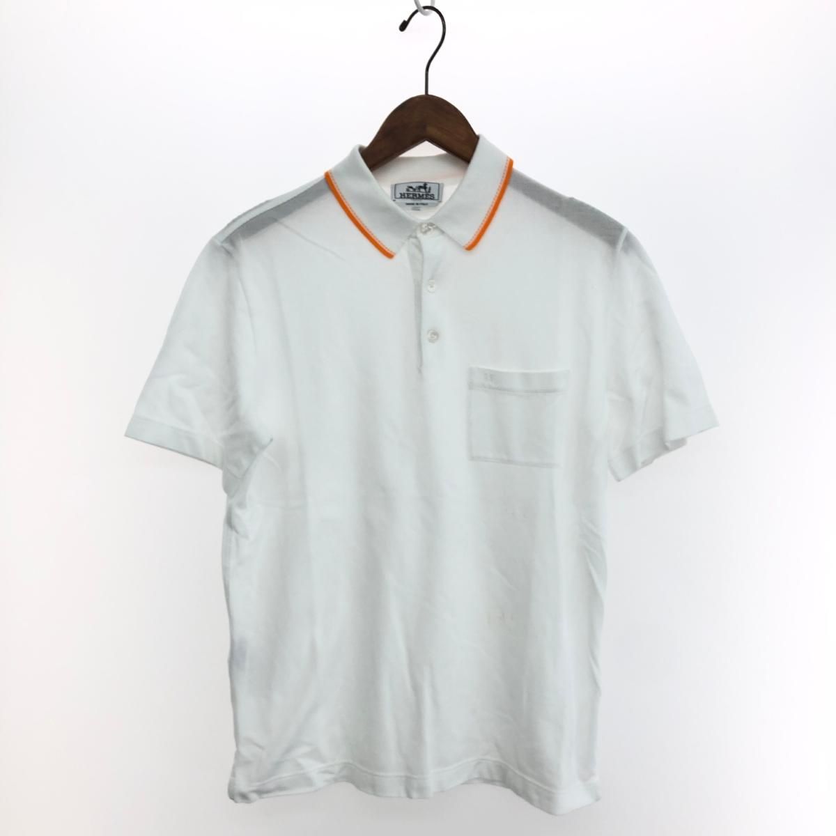 HERMES エルメス　メンズ　ポロシャツ　Mサイズ 新品未使用 エルメス メンズポロシャツ サイズ M HERMES