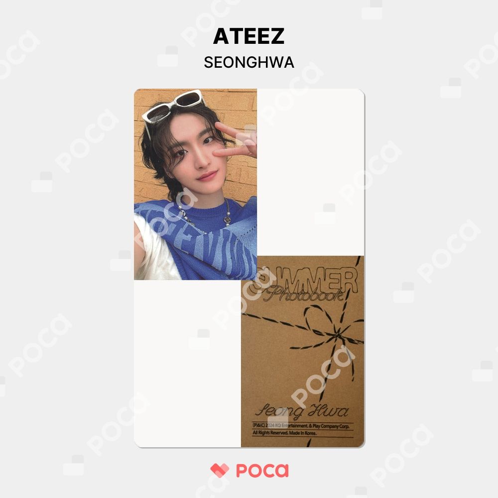 ATEEZ アチズ ソンファ summer photobook トレカ