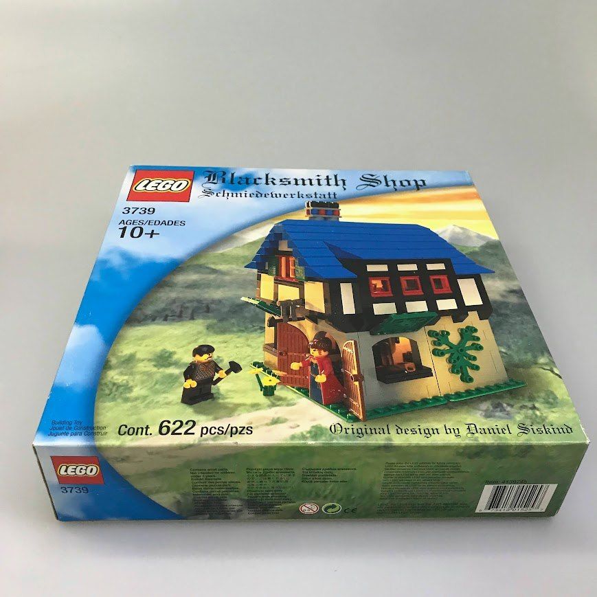 希少 未開封 レゴ 3739 Blacksmith Shop 鍛冶屋 /お城 城 キャッスル 街 家 : Lego Blacksmith Shop 3739 : おもちゃ