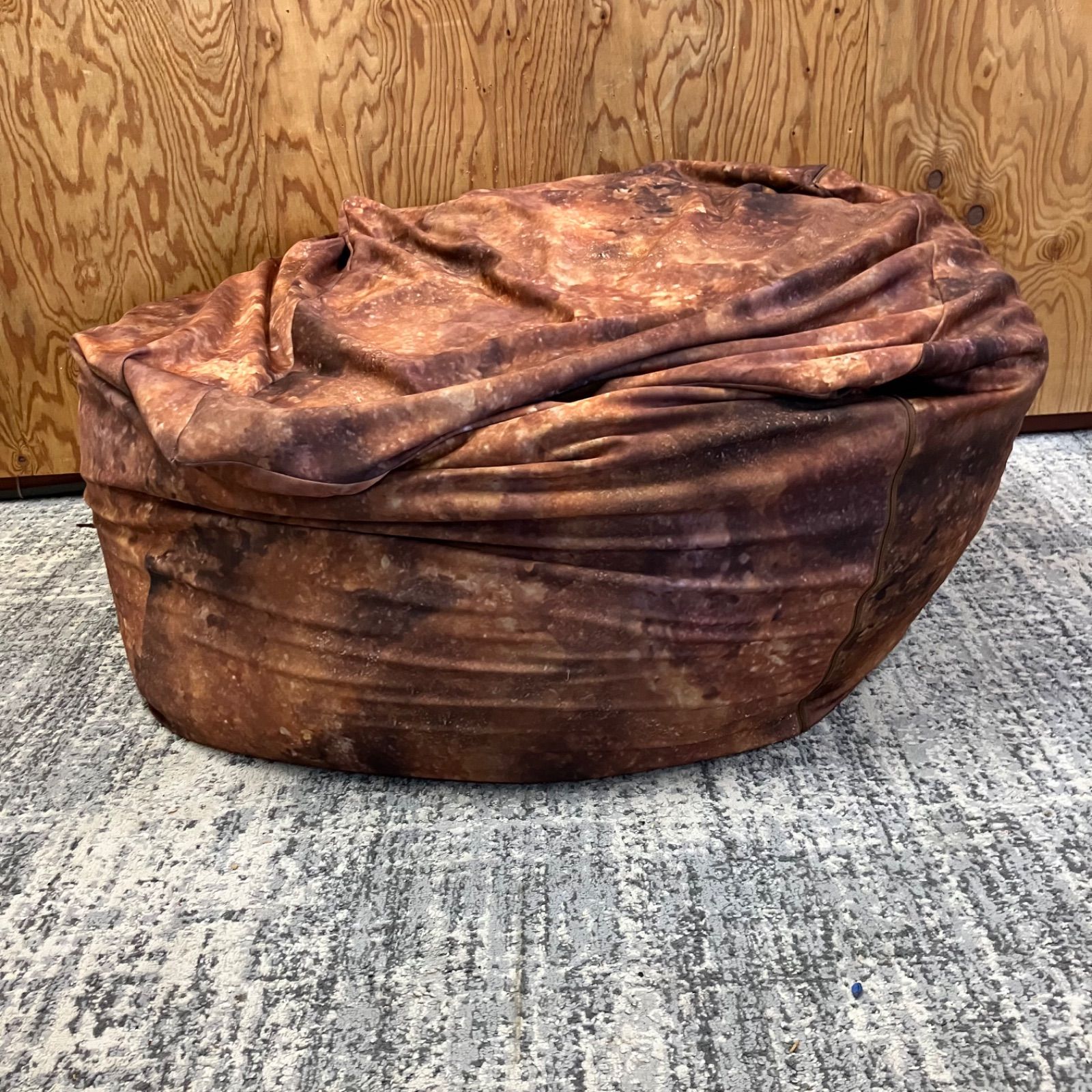 非売品！！ 日清カップヌードルクエスト当選品　謎肉ビーズクッション カップヌードルクエスト 謎肉クッション - メルカリ