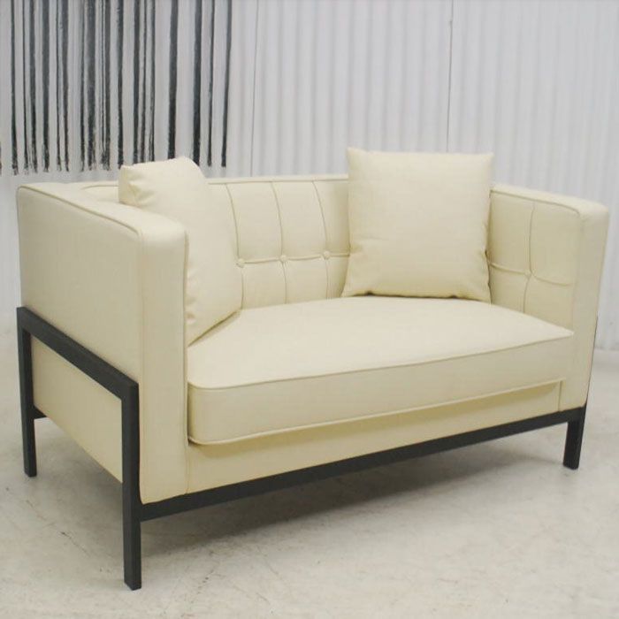 アウトレット 現品限り 一部 大 品 品 スタイリッシュモダンデザイン 二人掛け ソファー 2P 直線的フォルム