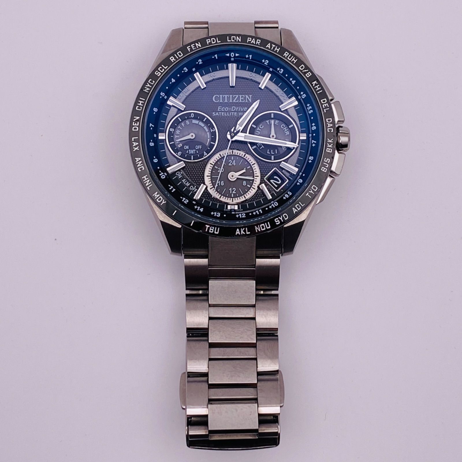 T238）良品 稼動品 CITIZEN シチズン GPSソーラー ECO-DRIVE ATTESA アテッサ Satellite Wave  サテライトウェーブ CC9015-54E F900-T021531 人気 時計 メンズ ユニセックス - メルカリ