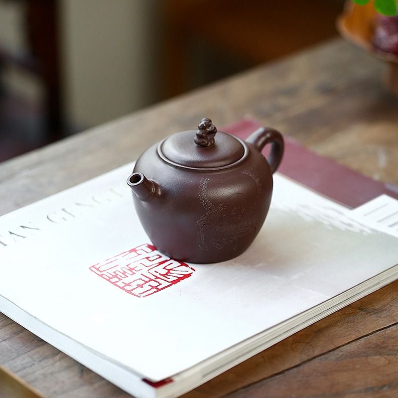 宜興紫砂壷 太極壺 茶道具 煎茶道具 工芸品 美術品 置物