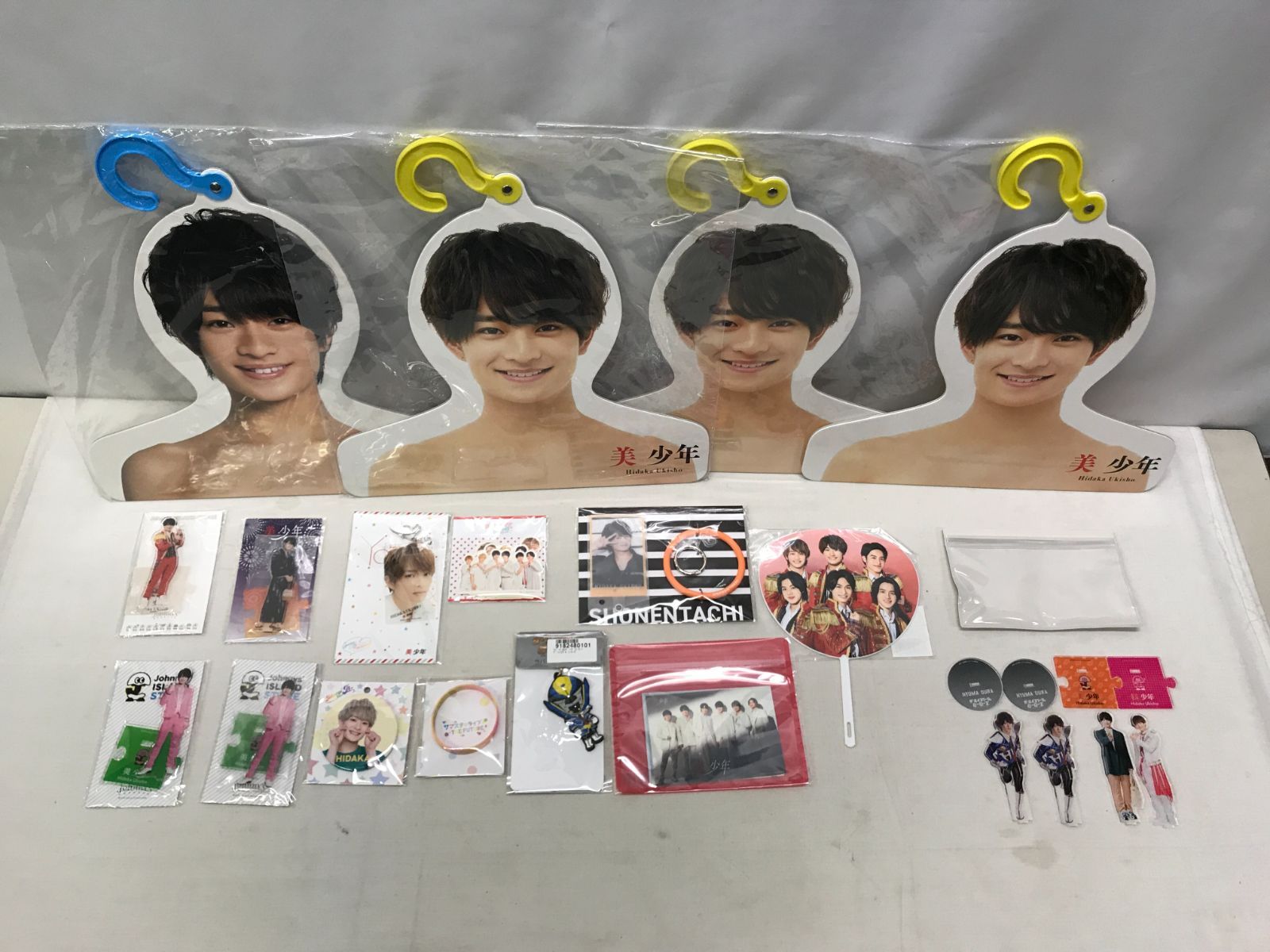 美 少年 浮所飛貴 グッズセット 未開封含む ハンガー/Tシャツ/DVD [難小]