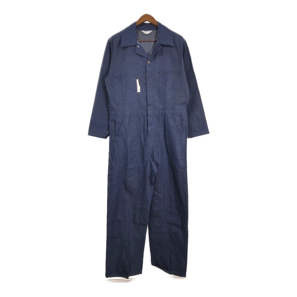 デッドストック 70年代 Madewell デニム オールインワン ヴィンテージ ブルー (メンズ 40 R) 中古 古着 T0152