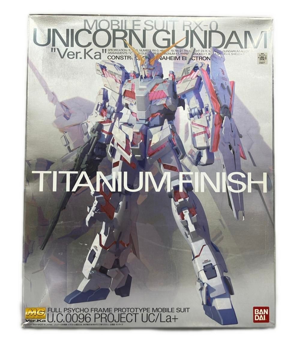 機動戦士ガンダムUC プラモデル MG ユニコーンガンダム Ver.Ka