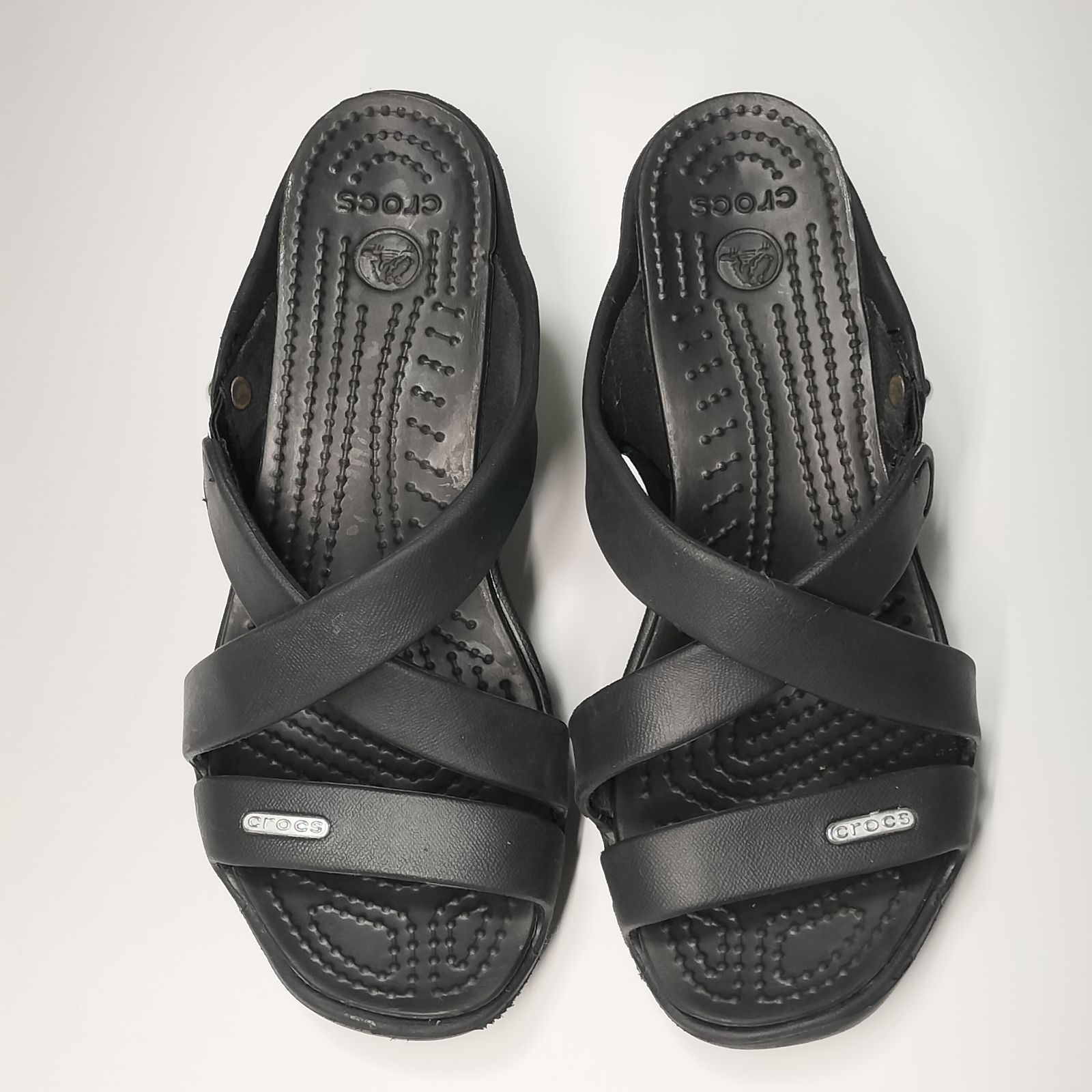廃盤品】CROCS クロックス cyprus サイプラス W 5 ブラック