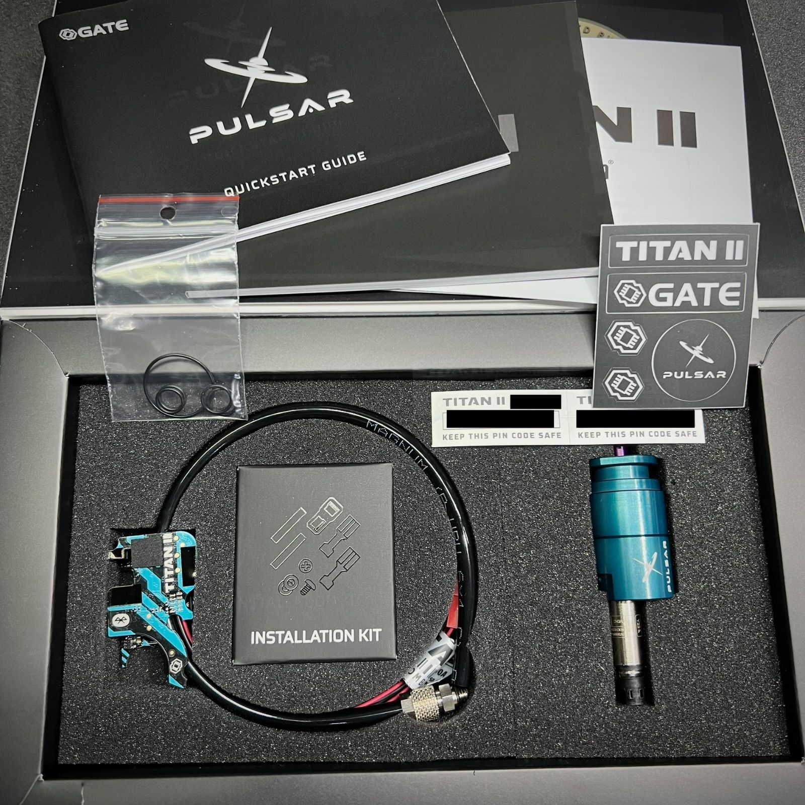GATE PULSAR D TITAN II Expart 後方配線 HPA
