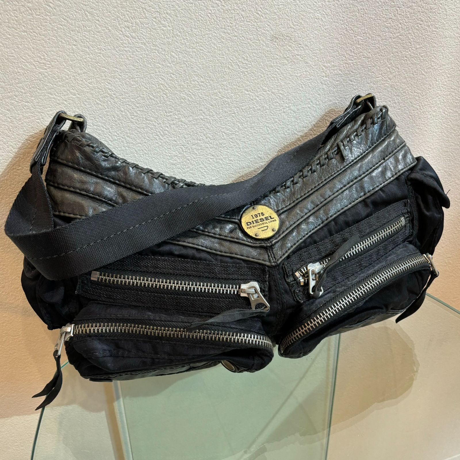 ΩNA624 おしゃれ！DIESEL ディーゼル ハンドバッグ ショルダーバッグ