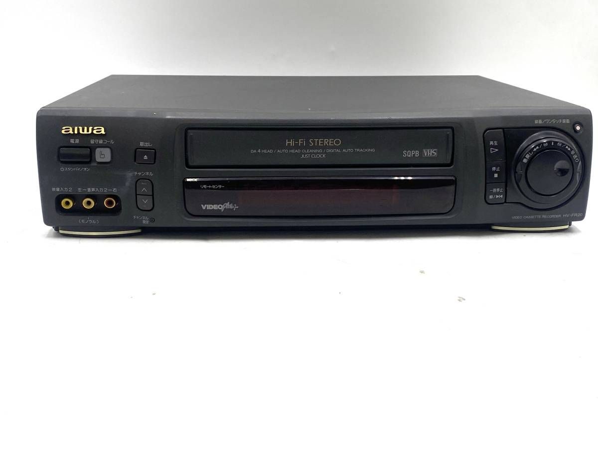 aiwa/アイワ HV-FR20 ビデオ レコーダー VHS ビデオデッキ - メルカリ
