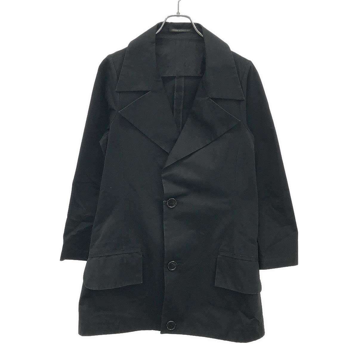 美品　ヨウジヤマモト　モードコート　サイズ2 Yohji Yamamoto FEMME ヨウジヤマモト ファム 2005SS コットン