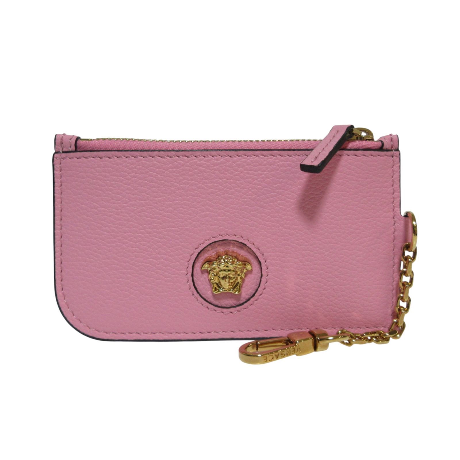 新品ヴェルサーチ VERSACEフラグメントケース財布ジッパーカード