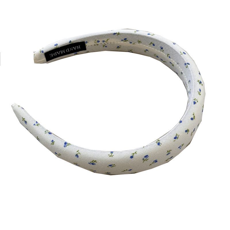 章若楠・温以凡同款 ホワイトフローラルヘアバンド 2025新作